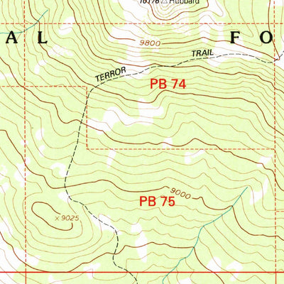 United States Geological Survey Electric Mountain, CO (2001, 24000-Scale) digital map