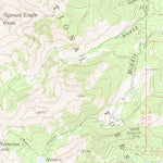 United States Geological Survey Electric Peak, CO (1959, 62500-Scale) digital map