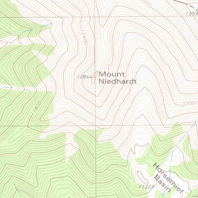 United States Geological Survey Electric Peak, CO (1980, 24000-Scale) digital map