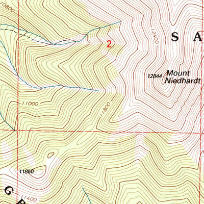 United States Geological Survey Electric Peak, CO (1994, 24000-Scale) digital map