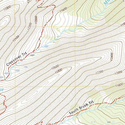 United States Geological Survey Electric Peak, CO (2022, 24000-Scale) digital map