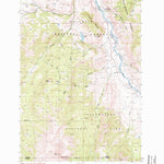 United States Geological Survey Electric Peak, MT-WY (1986, 24000-Scale) digital map