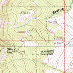 United States Geological Survey Electric Peak, MT-WY (1986, 24000-Scale) digital map