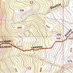 United States Geological Survey Electric Peak, MT-WY (2000, 24000-Scale) digital map