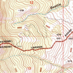 United States Geological Survey Electric Peak, MT-WY (2000, 24000-Scale) digital map