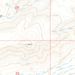 United States Geological Survey Elements Canyon, AZ (1968, 24000-Scale) digital map