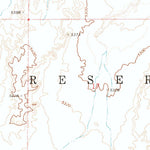 United States Geological Survey Elephant Butte, AZ (1972, 24000-Scale) digital map