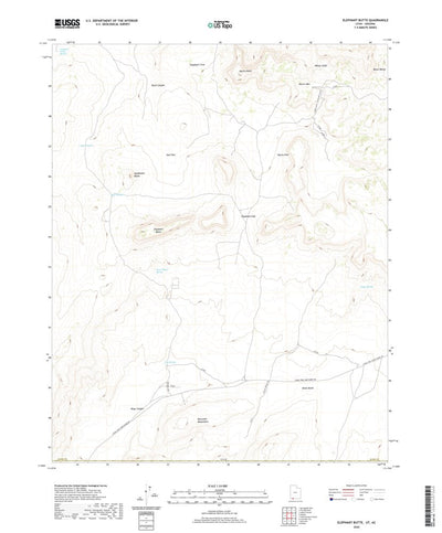United States Geological Survey Elephant Butte, UT (2020, 24000-Scale) digital map