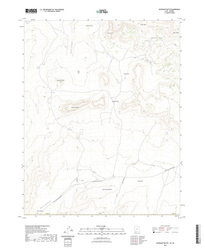 United States Geological Survey Elephant Butte, UT (2023, 24000-Scale) digital map