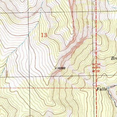 United States Geological Survey Elephant Head Rock, CO (1984, 24000-Scale) digital map
