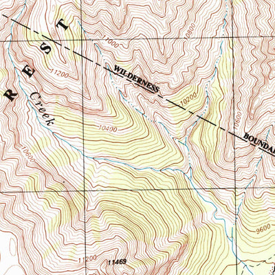 United States Geological Survey Elephant Head Rock, CO (1984, 24000-Scale) digital map