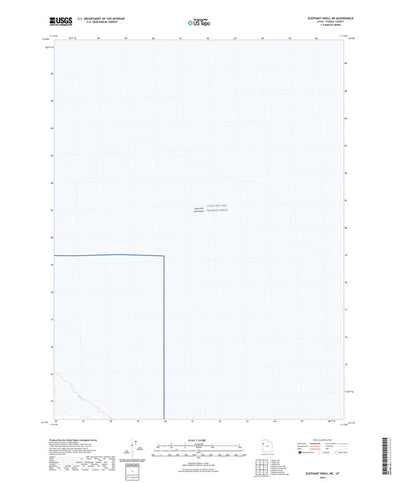 United States Geological Survey Elephant Knoll NE, UT (2023, 24000-Scale) digital map