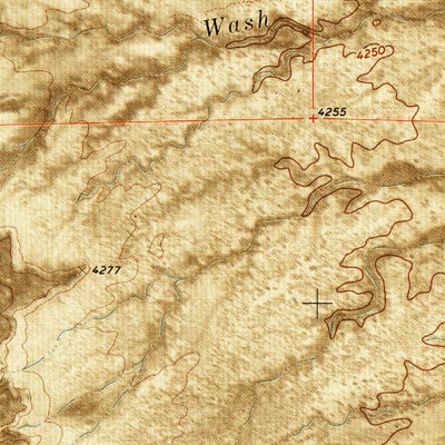 United States Geological Survey Elephant Knoll SE, UT (1972, 24000-Scale) digital map
