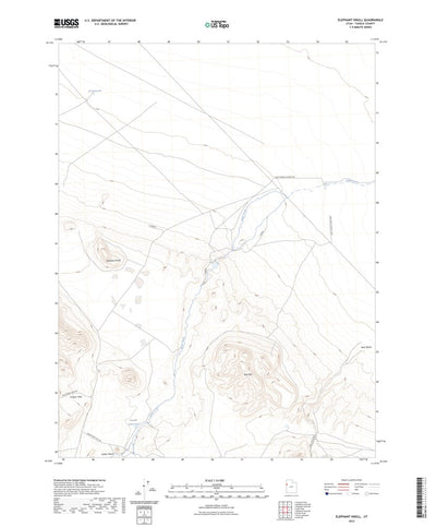 United States Geological Survey Elephant Knoll, UT (2023, 24000-Scale) digital map