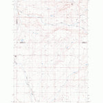 United States Geological Survey Elephant Rocks, MT (1986, 24000-Scale) digital map