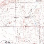 United States Geological Survey Elephant Rocks, MT (1986, 24000-Scale) digital map