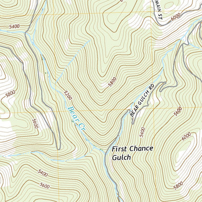 United States Geological Survey Elevation Mountain, MT (2020, 24000-Scale) digital map