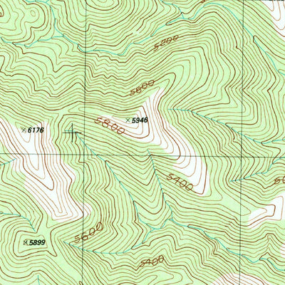 United States Geological Survey Elevator Mountain, AZ (1989, 24000-Scale) digital map