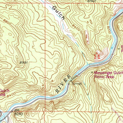United States Geological Survey Elevenmile Canyon, CO (1956, 24000-Scale) digital map