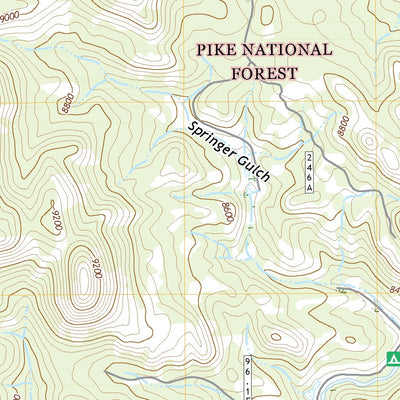 United States Geological Survey Elevenmile Canyon, CO (2022, 24000-Scale) digital map