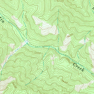 United States Geological Survey Elevenmile Creek, ID (1963, 24000-Scale) digital map