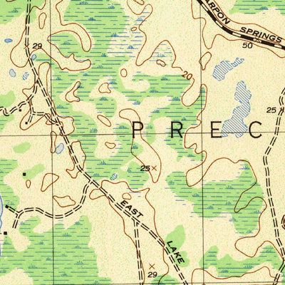 United States Geological Survey Elfers, FL (1948, 25000-Scale) digital map