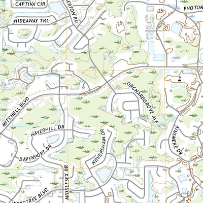 United States Geological Survey Elfers, FL (2021, 24000-Scale) digital map
