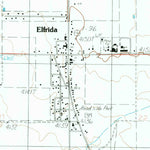 United States Geological Survey Elfrida, AZ (1986, 24000-Scale) digital map