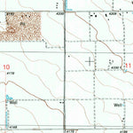 United States Geological Survey Elfrida, AZ (1996, 24000-Scale) digital map
