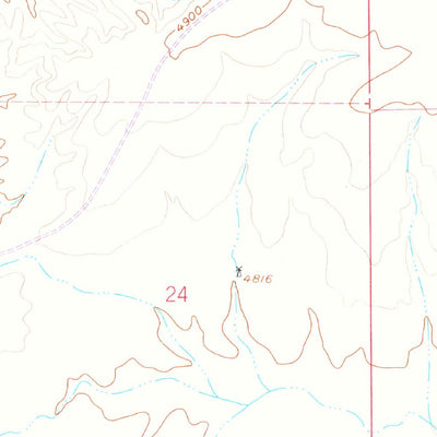 United States Geological Survey Elgin, AZ (1958, 24000-Scale) digital map