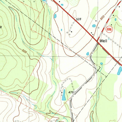 United States Geological Survey Elgin East, TX (1982, 24000-Scale) digital map