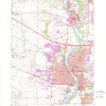 United States Geological Survey Elgin, IL (1962, 24000-Scale) digital map