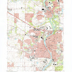 United States Geological Survey Elgin, IL (1992, 24000-Scale) digital map