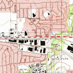 United States Geological Survey Elgin, IL (1992, 24000-Scale) digital map