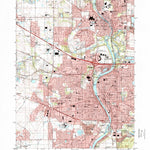 United States Geological Survey Elgin, IL (1998, 24000-Scale) digital map