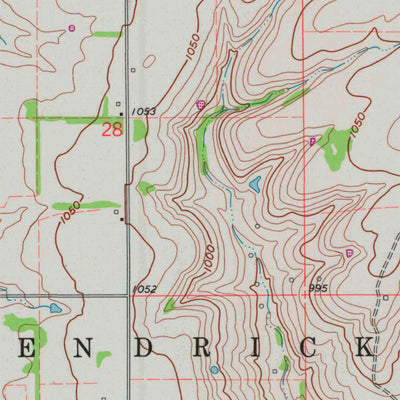United States Geological Survey Elgin, KS (1962, 24000-Scale) digital map