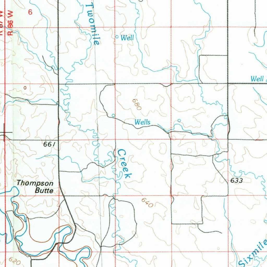 Elgin, ND (1980, 100000Scale) Map by United States Geological Survey Avenza Maps