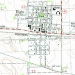 United States Geological Survey Elgin, ND (1980, 24000-Scale) digital map