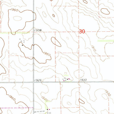 United States Geological Survey Elgin, NE (1963, 24000-Scale) digital map