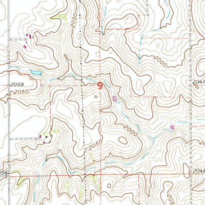 United States Geological Survey Elgin, NE (1963, 24000-Scale) digital map