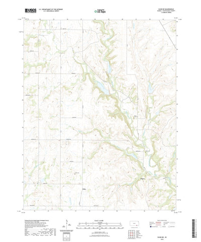 United States Geological Survey Elgin NE, KS (2022, 24000-Scale) digital map