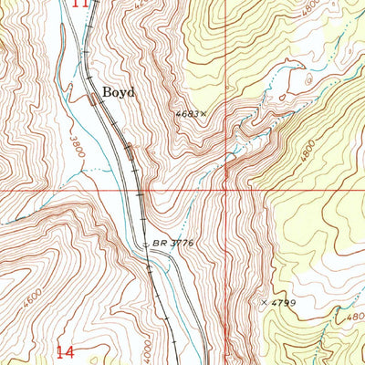 United States Geological Survey Elgin NE, NV (1969, 24000-Scale) digital map