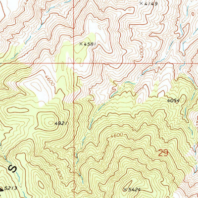 United States Geological Survey Elgin, NV (1969, 24000-Scale) digital map