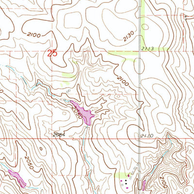 United States Geological Survey Elgin NW, NE (1963, 24000-Scale) digital map