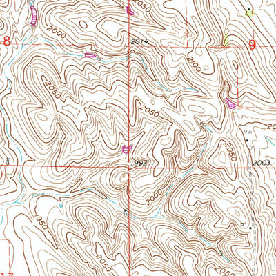 United States Geological Survey Elgin NW, NE (1963, 24000-Scale) digital map