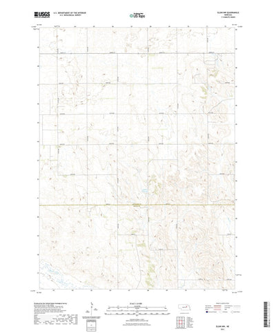 United States Geological Survey Elgin NW, NE (2021, 24000-Scale) digital map