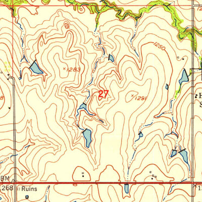 United States Geological Survey Elgin, OK (1949, 24000-Scale) digital map