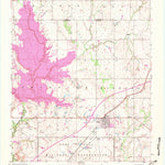 United States Geological Survey Elgin, OK (1956, 24000-Scale) digital map