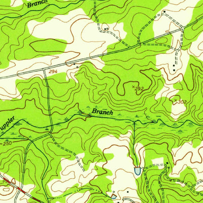 United States Geological Survey Elgin, SC (1953, 24000-Scale) digital map