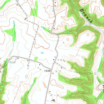 United States Geological Survey Eli, KY (1973, 24000-Scale) digital map